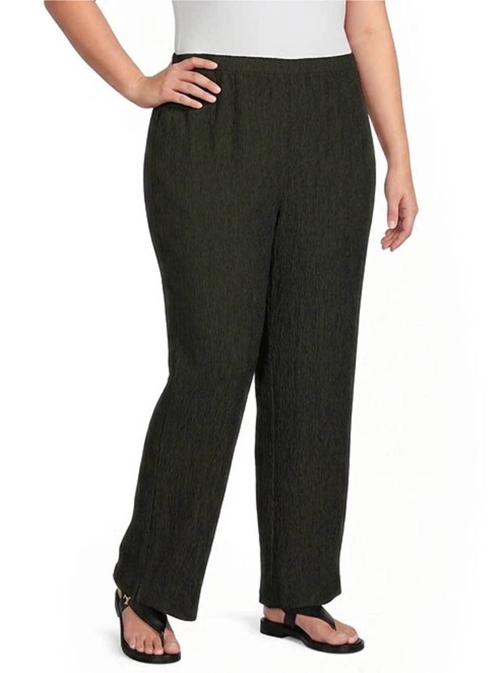 a new day Women's Dark Gray Trousers XXL